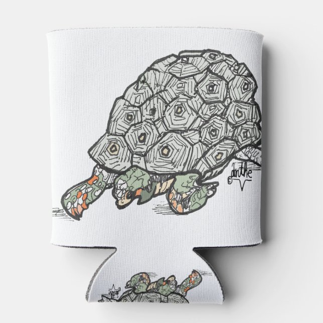 Turtle Lover Dosenkühler (Rückseite)