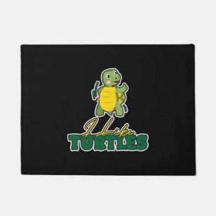 Turtle Lover   Ich mag Schildkröten Fußmatte