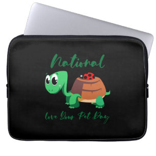 Turtle Lover Nationale Liebe Ihre Schildkröte Laptopschutzhülle