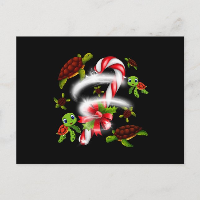 Turtle Lover | Nur ein Mädchen, das die Schildkröt Postkarte (Vorderseite)