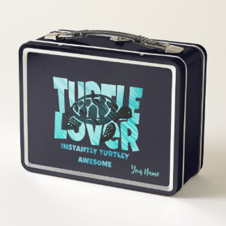 Turtle Lover: Sofort Turtley Phantastisch Metall Brotdose