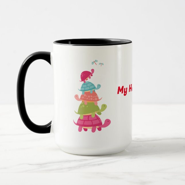 Turtle Lovers Delight Tasse (Links)