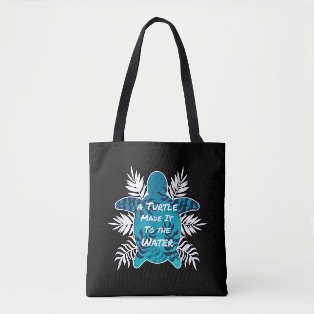 Turtle made it to water tropical wow tasche (Vorderseite)
