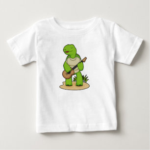 Turtle Musician Gitarre Baby T-shirt
