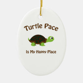 Turtle Pace Keramikornament