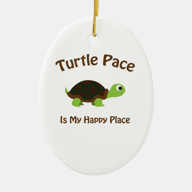 Turtle Pace Keramikornament (Vorne)