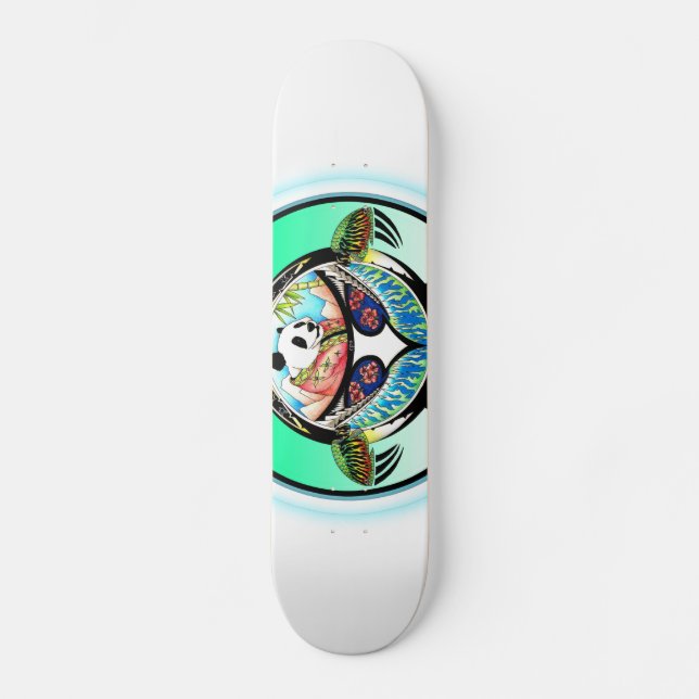 Turtle Panda Skateboard (Vorderseite)