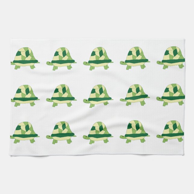 Turtle Parade Handtuch (Horizontal)