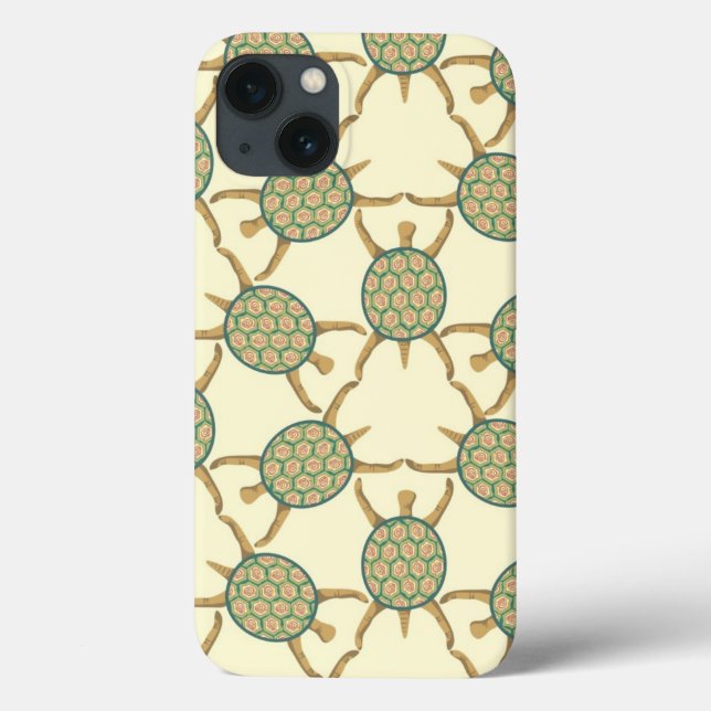 Turtle pattern Case-Mate iPhone hülle (Rückseite)