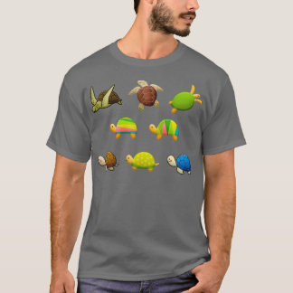 Turtle Pattern T-Shirt
