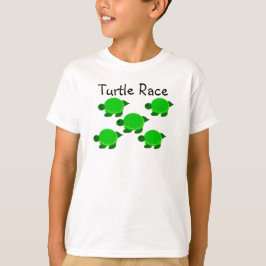 Turtle Race Green Turtle T-Shirt