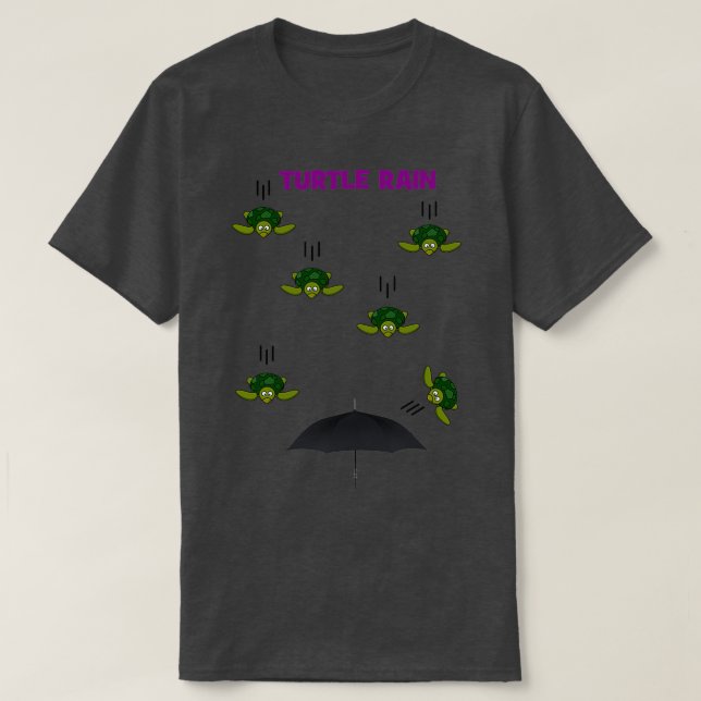 Turtle Rain T-Shirt (Design vorne)