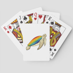 Turtle Rainbow Spielkarten