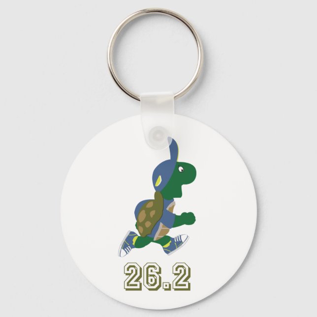 Turtle Runner 26,2 Schlüsselanhänger (Vorderseite)