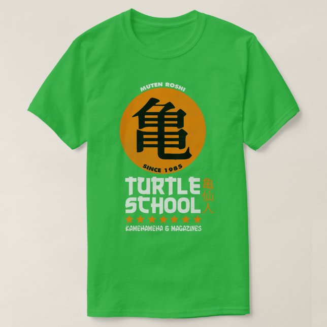 Turtle School T-Shirt (Design vorne)