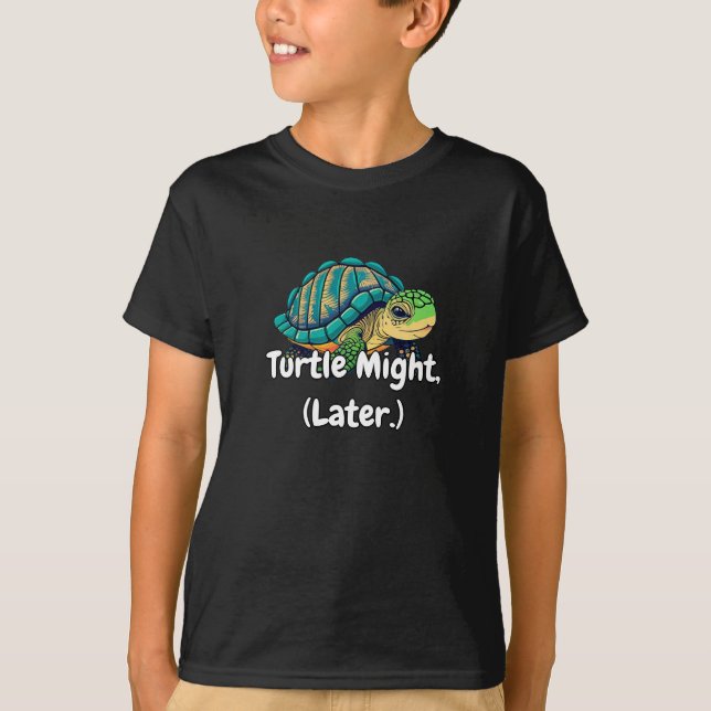 Turtle Shirt Fun Cool Einzigartig Das beste Design (Vorderseite)