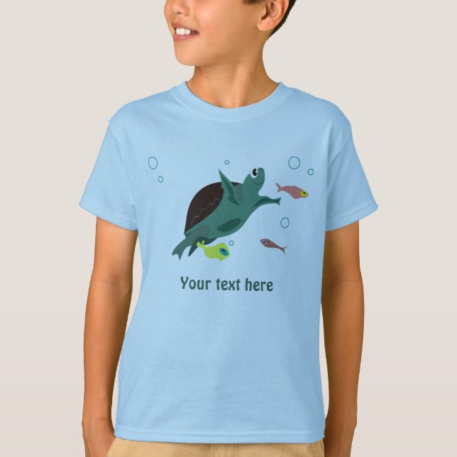 Turtle-Shirt T-Shirt (Vorderseite)