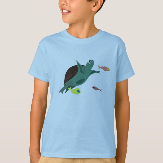 Turtle-Shirt T-Shirt (Vorderseite)