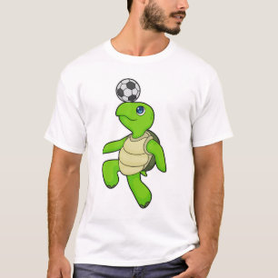 Turtle Soccer Player Soccer T-Shirt
