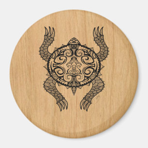 Turtle Zeichnend Magnet