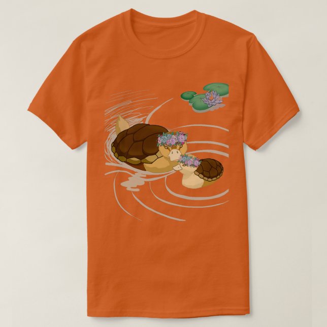 Turtleducks T-Shirt (Design vorne)