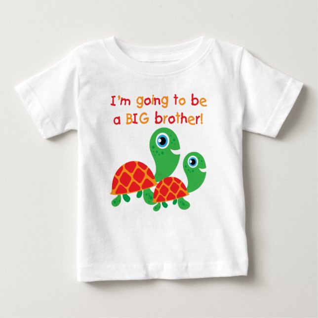 Turtles Future Big Brother Baby T-shirt (Vorderseite)