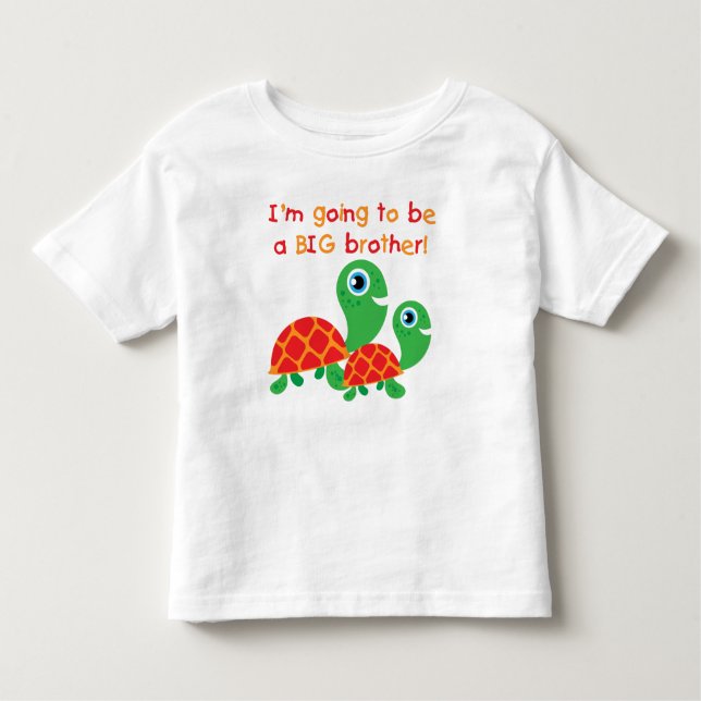 Turtles Future Big Brother Kleinkind T-shirt (Vorderseite)