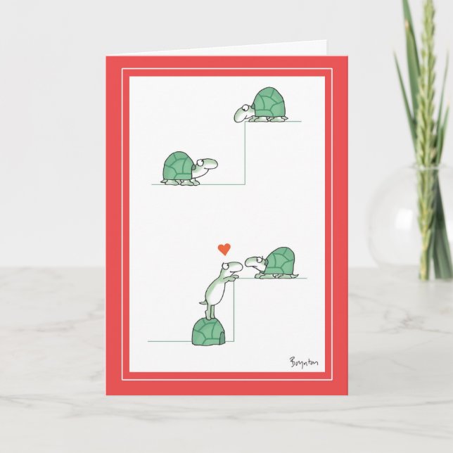 TURTLES Valentines von Boynton Feiertagskarte (Vorderseite)