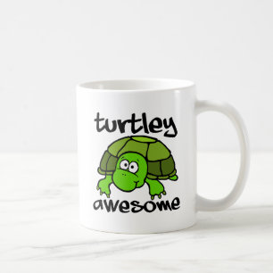Turtley Awesome Lustiger Becher Kaffeetasse
