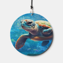 Turtley Chill - Sea Turtle Friedliche Ruhe