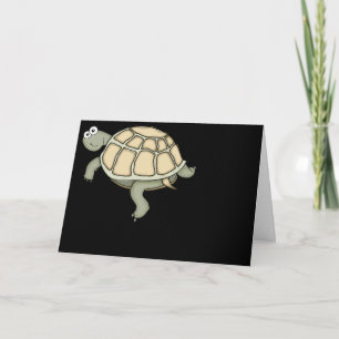 Turtley magnifique tortue joyeuse carte d'annivers