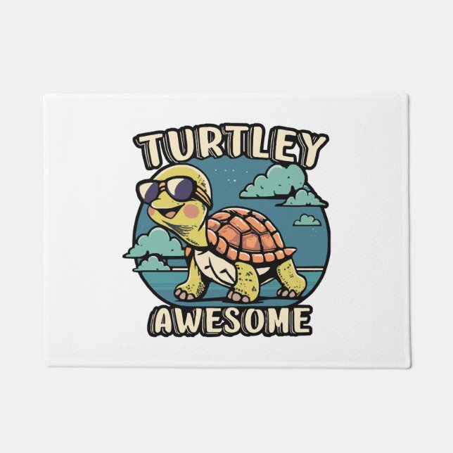 Turtley Phantastisch Fußmatte (Vorderseite)