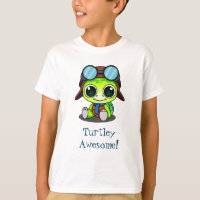 Turtley Phantastischer Niedlicher Cartoon Turtle i