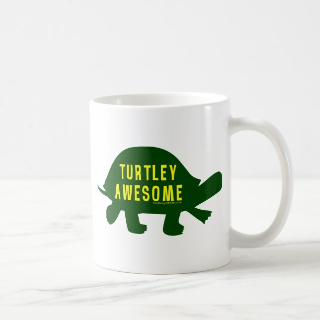 Turtley Totally Phantastisch Kaffeetasse (Rechts)