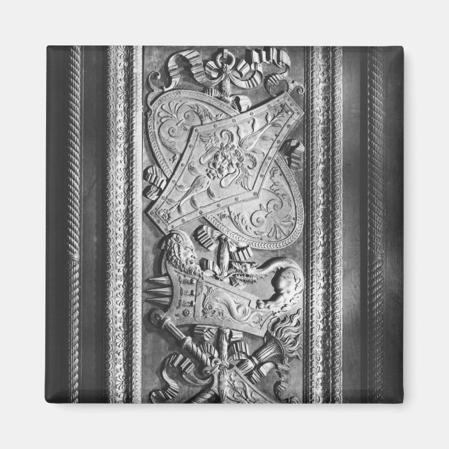 Türverkleidung im Stil Henri II, c.1556 Magnet (Vorne)