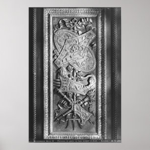 Türverkleidung im Stil Henri II, c.1556 Poster