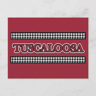 Tuscaloosa, AL Houndstooth - Carte postale