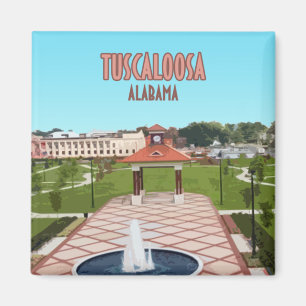 Tuscaloosa Alabama Downtown Magnet