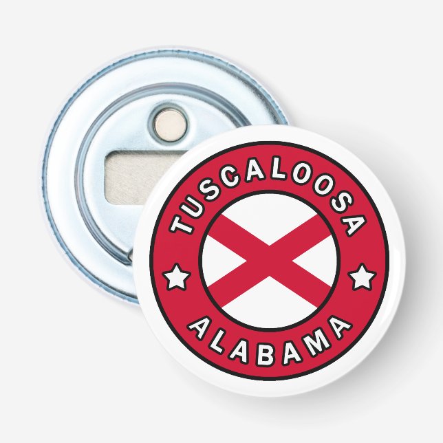 Tuscaloosa Alabama Flaschenöffner (Vorderseite)