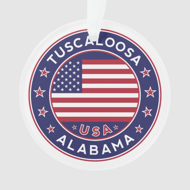 Tuscaloosa, Alabama Ornament (Vorderseite)