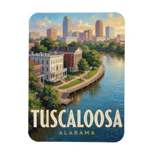 Tuscaloosa Alabama Riverwalk Reise Magnet