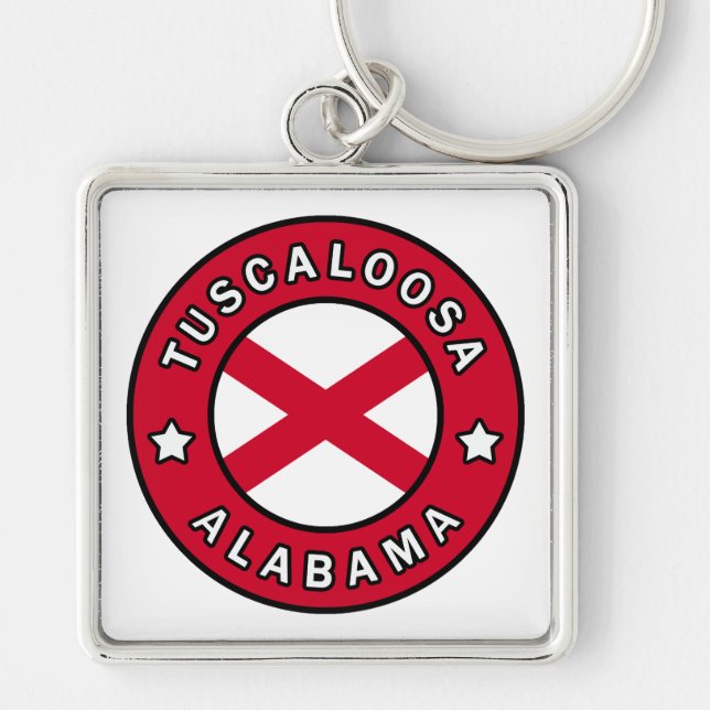 Tuscaloosa Alabama Schlüsselanhänger (Vorne)