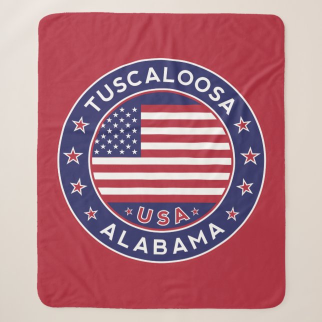 Tuscaloosa, Alabama Sherpadecke (Vorderseite)