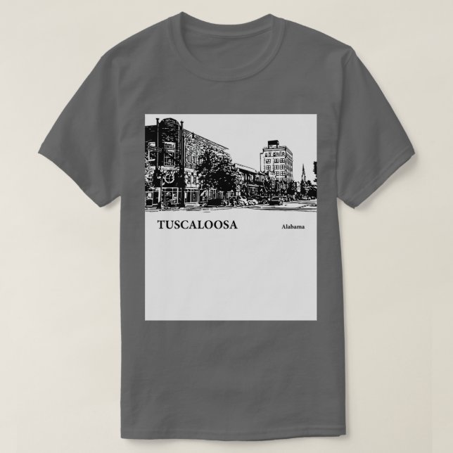 Tuscaloosa Alabama TShirt 3 (Design vorne)