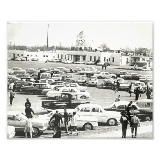 Tuscaloosa Hochschule Parkplatz Fotodruck