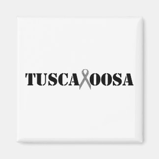 Tuscaloosa mit Hahnentrittmuster-Unterstützungsban Magnet