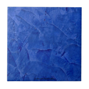 Tuscan Blue Venezianisch Plaster Keramik Tile Fliese