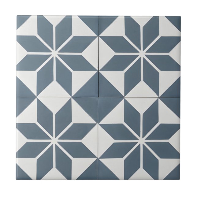 Tuscan modern floral pattern tiles fliese (Vorderseite)