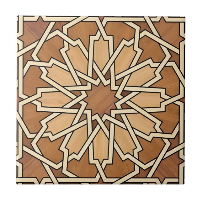 Tuscan Yellow Flowers Tiles Fliese (Vorderseite)