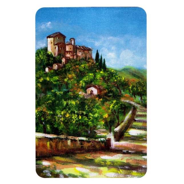 TUSCANY LANDSCAPE MAGNET (Vertikal)